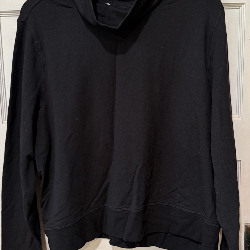 Men's Black Hooded Sweater